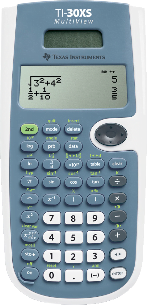 Texas Instruments Ti 30xs Multiview Calculator With 4 Line Display