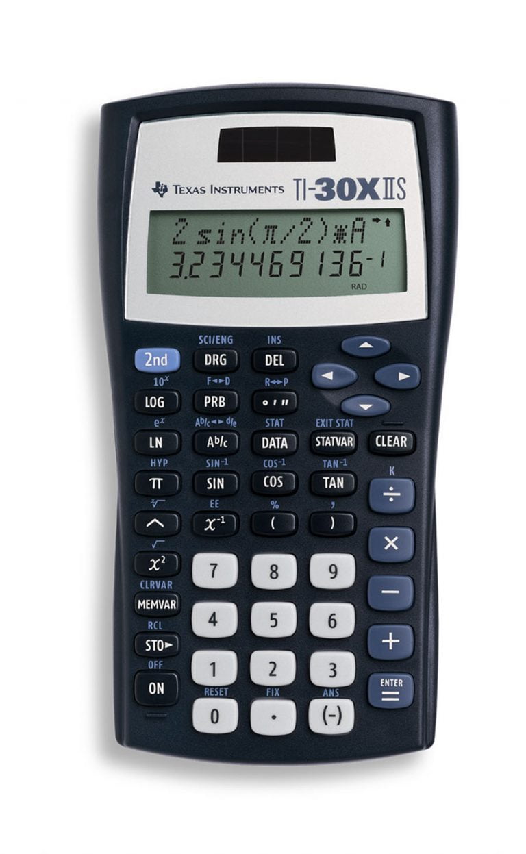 Texas Instruments TI 30X IIS Scientific Calculator ScanTex