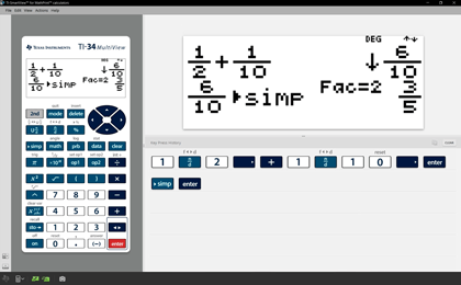 TI-Nspire CX II Online Calculator - Single 1 Year Subscription