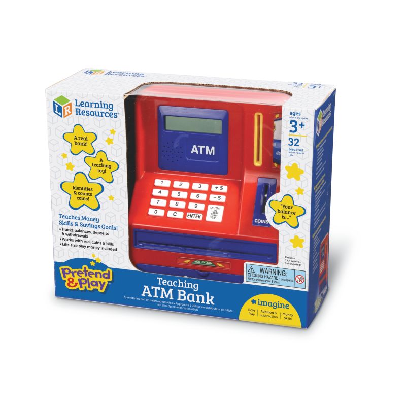 Pretend And Play® Teaching Atm Bank Scantex