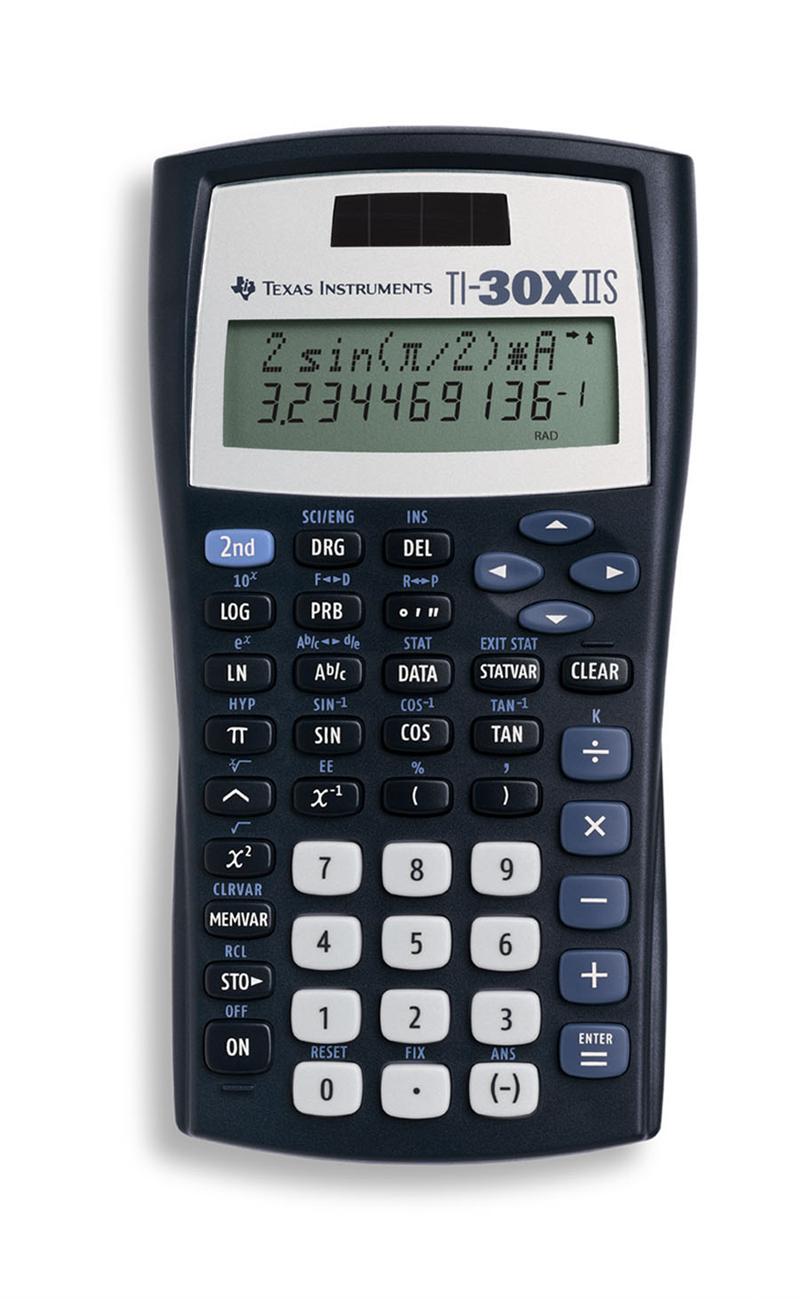 Texas Instruments TI-30X-IIS Calculator Bundle – ScanTex